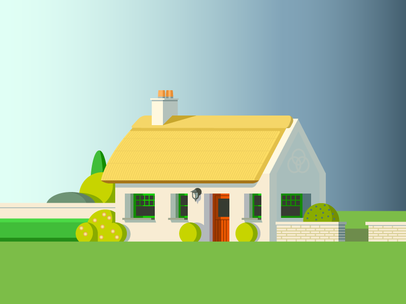 Irish Cottage | Buildings and Architecture Series