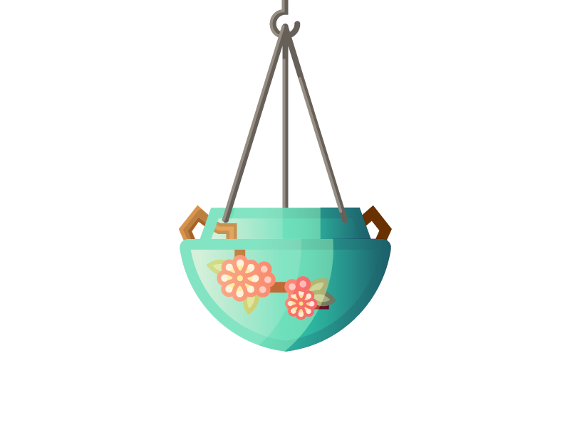 Hanging Pot | Home Items Series