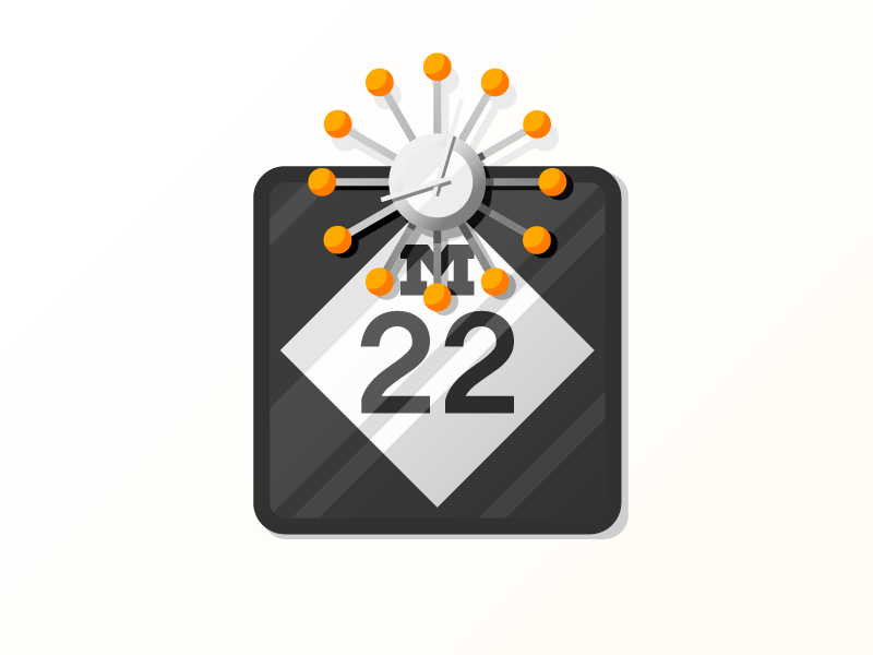 M22 Sign and Clock | Home Items Series